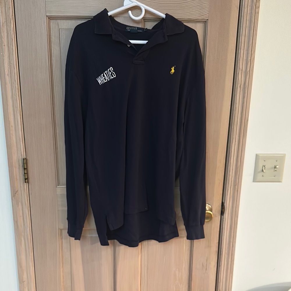 Polo by Ralph Lauren Men's Navy Blue Sweater